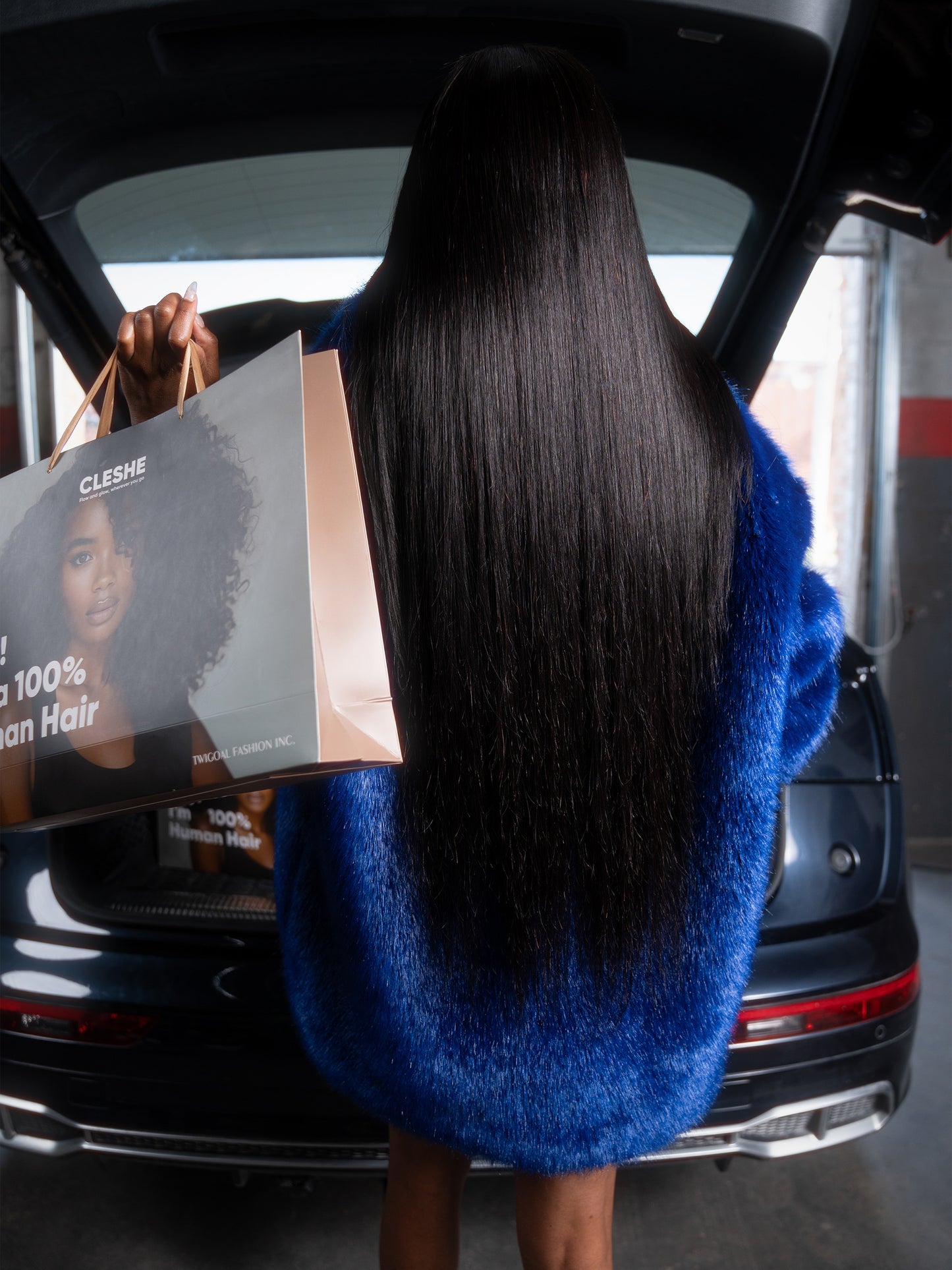 LUXE w/ Free Gift Kit - 220% Density Natural Black Straight 7x5 Lace Frontal Wig