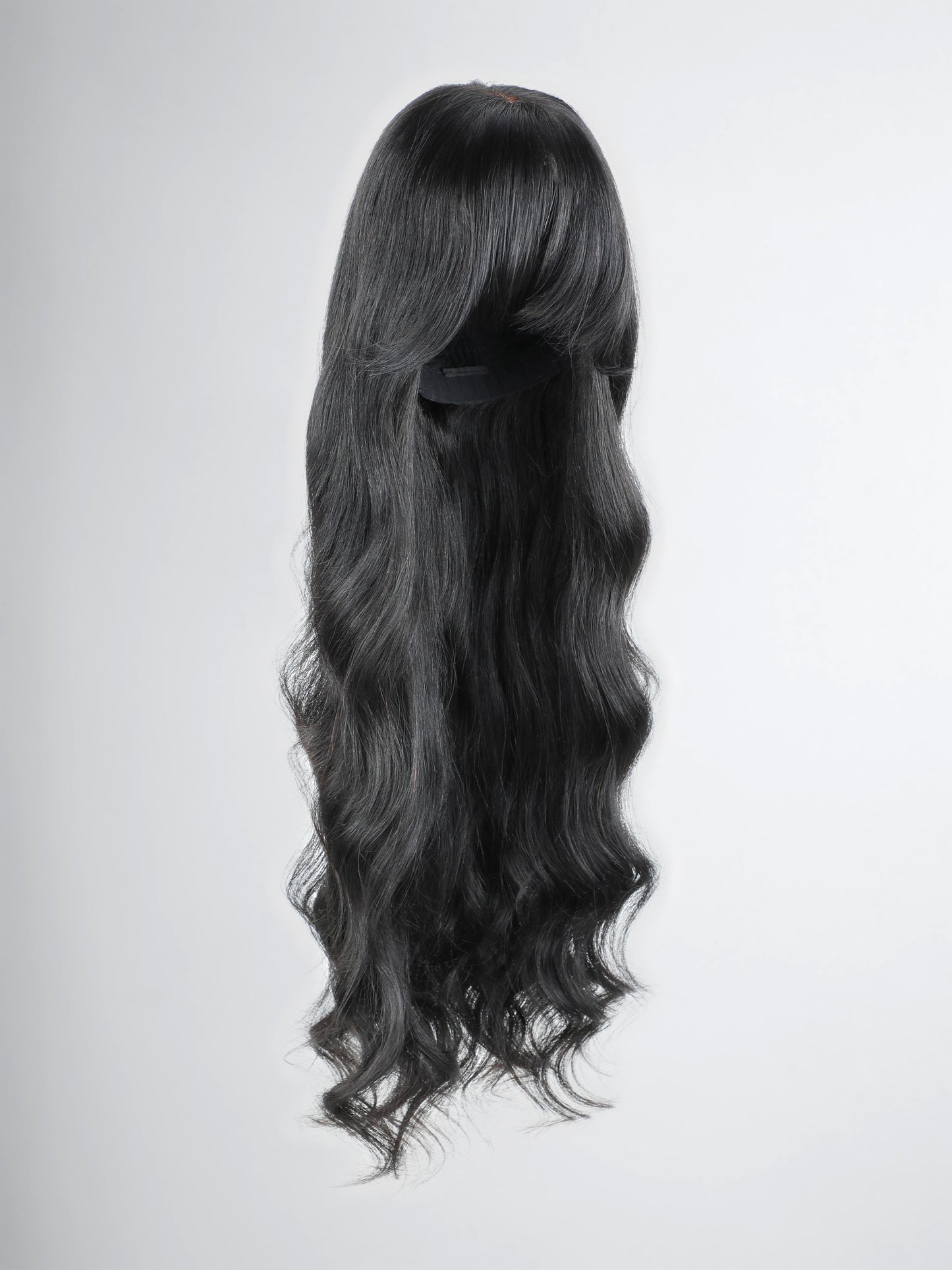 How Natural! 200% Density 13x4 Lace Frontal Human Hair Body Wave Wig With Bangs
