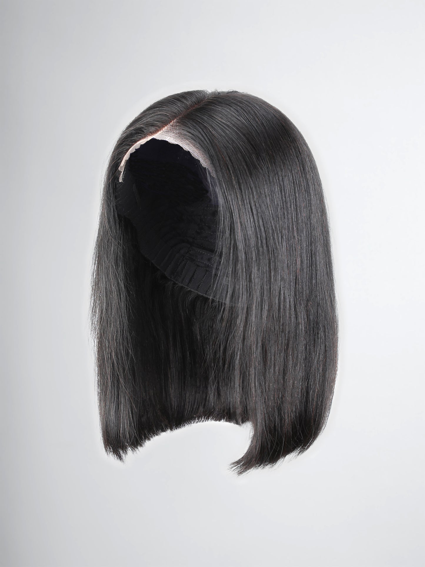 Professional Diva Look! Natural Black Bob Wig