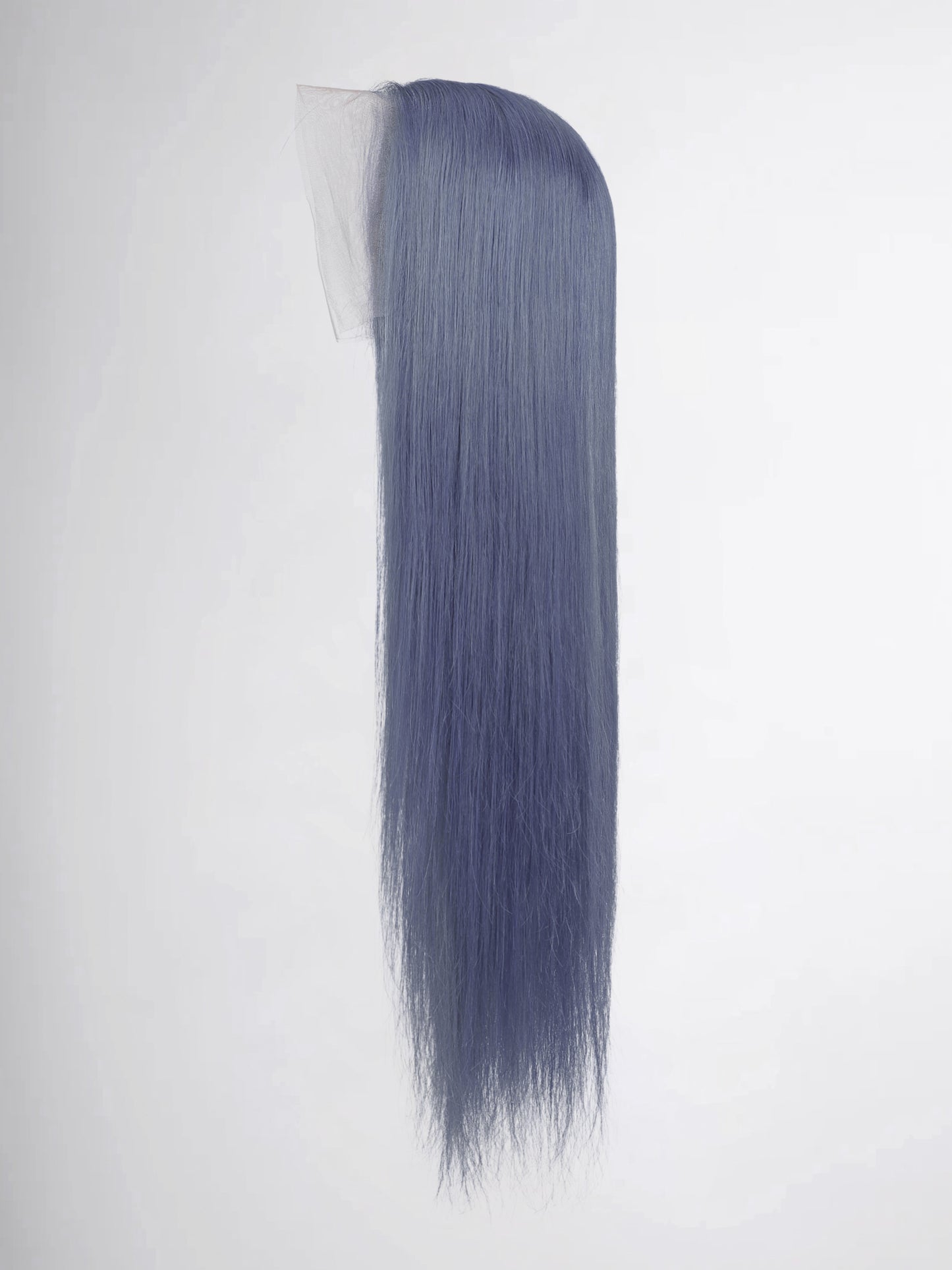 Midnight Sky Gray Straight Lace Front Wig