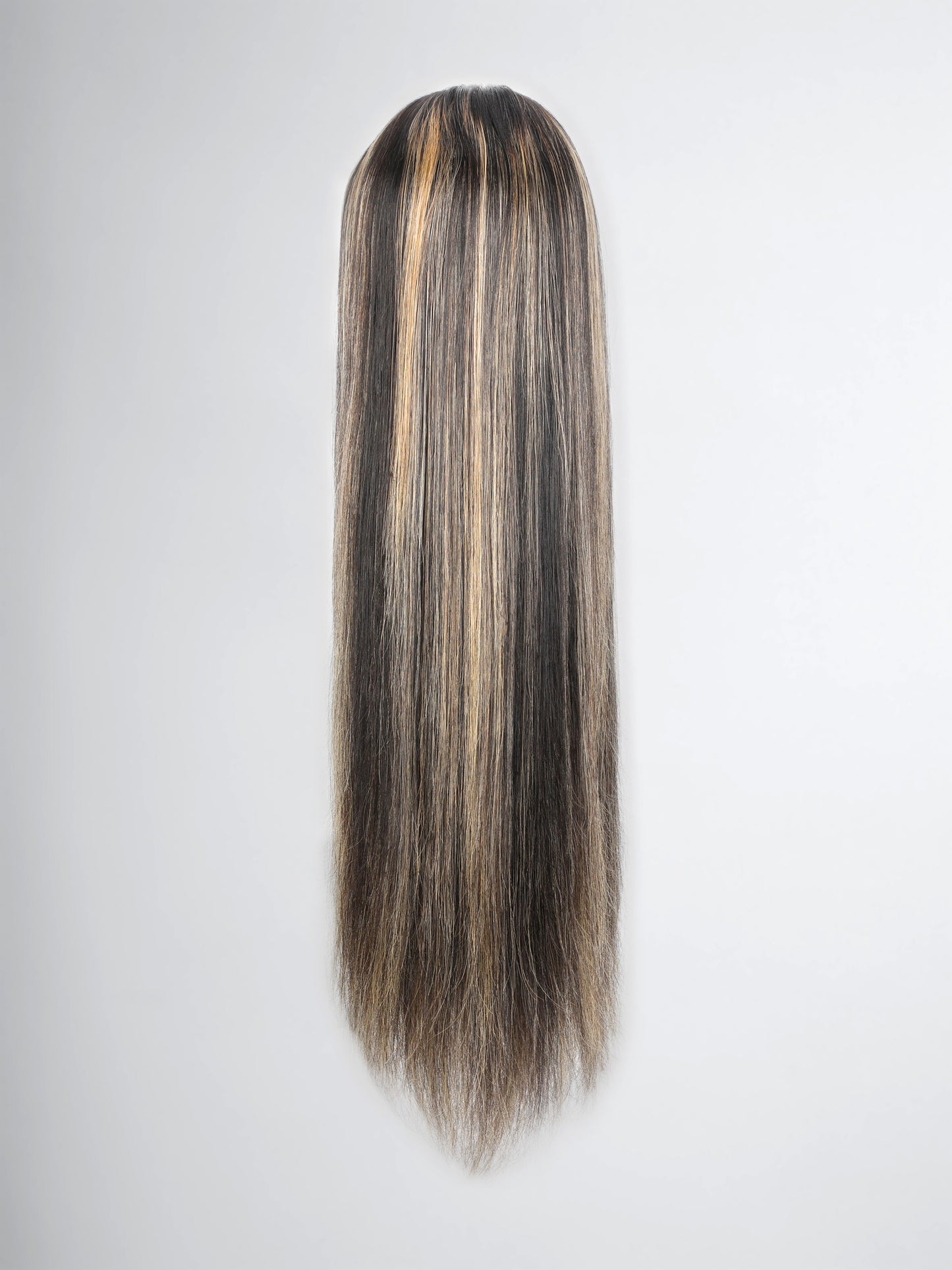 9x6 Beyoncé-Inspired Balayage Straight Highlights Colored Human Hair Lace Frontal Wig