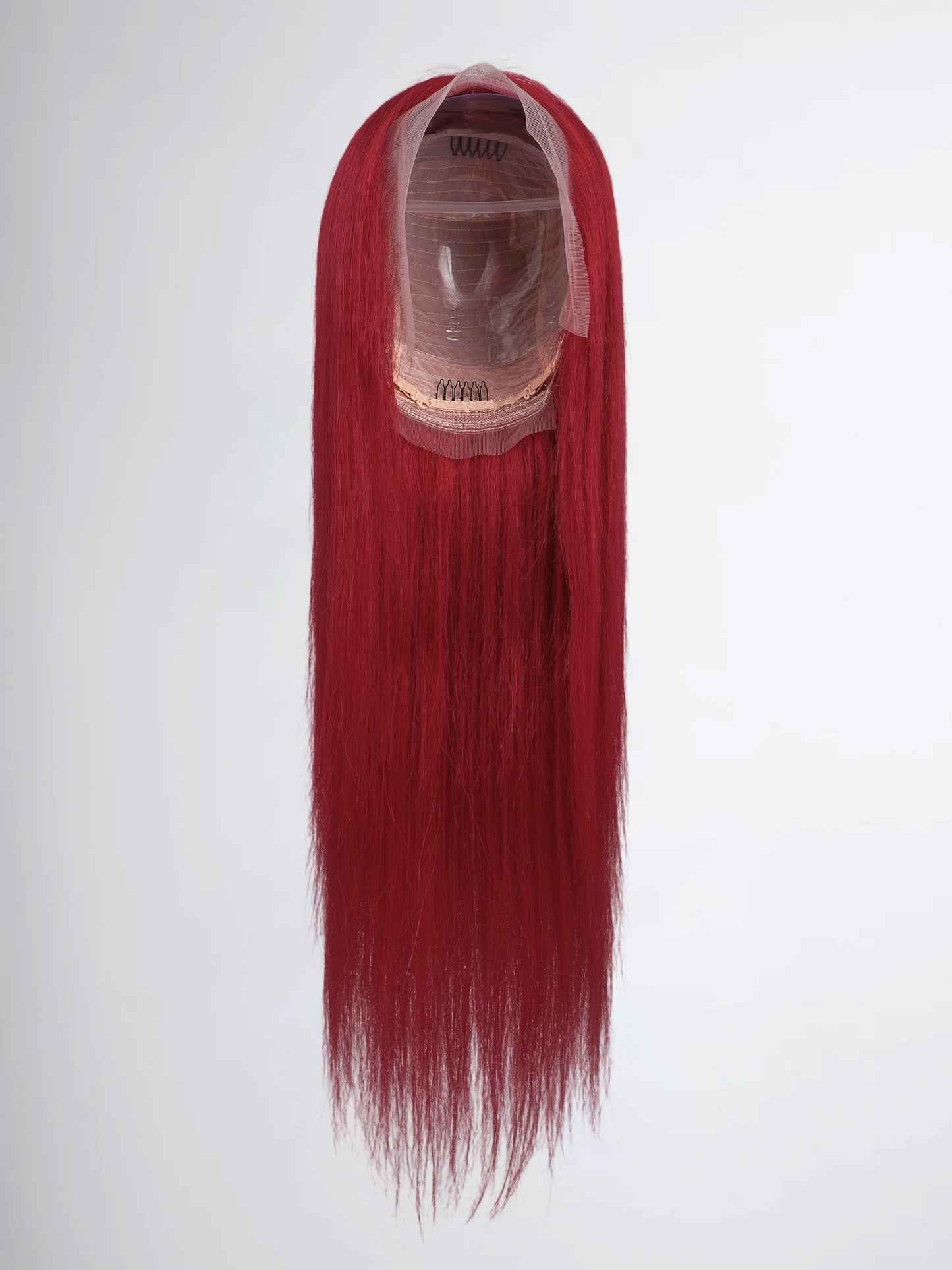 Viral Trend Must Have! Red 13x4 Human Hair Wig