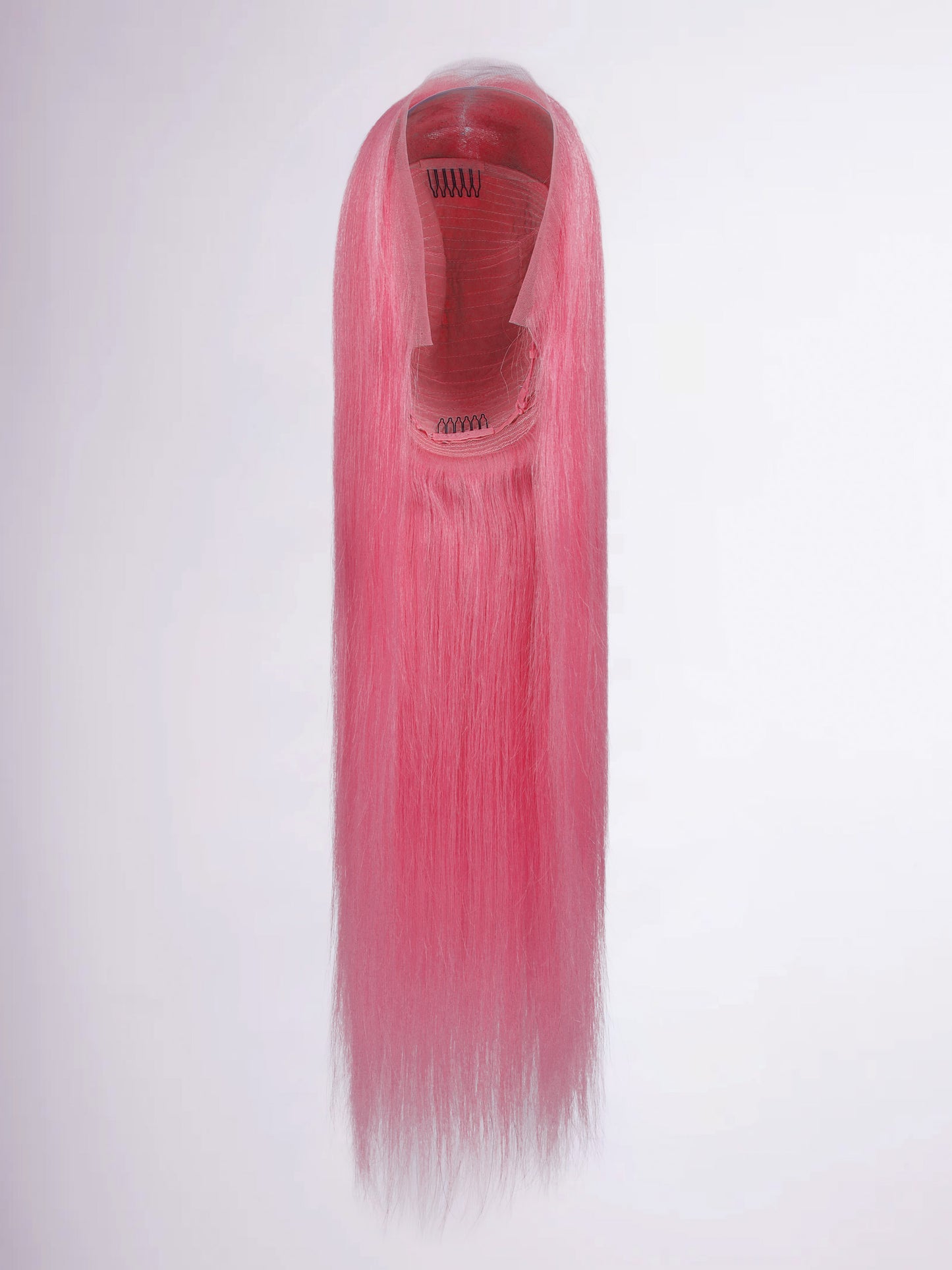 Cotton Candy Glow Straight Lace Front Wig