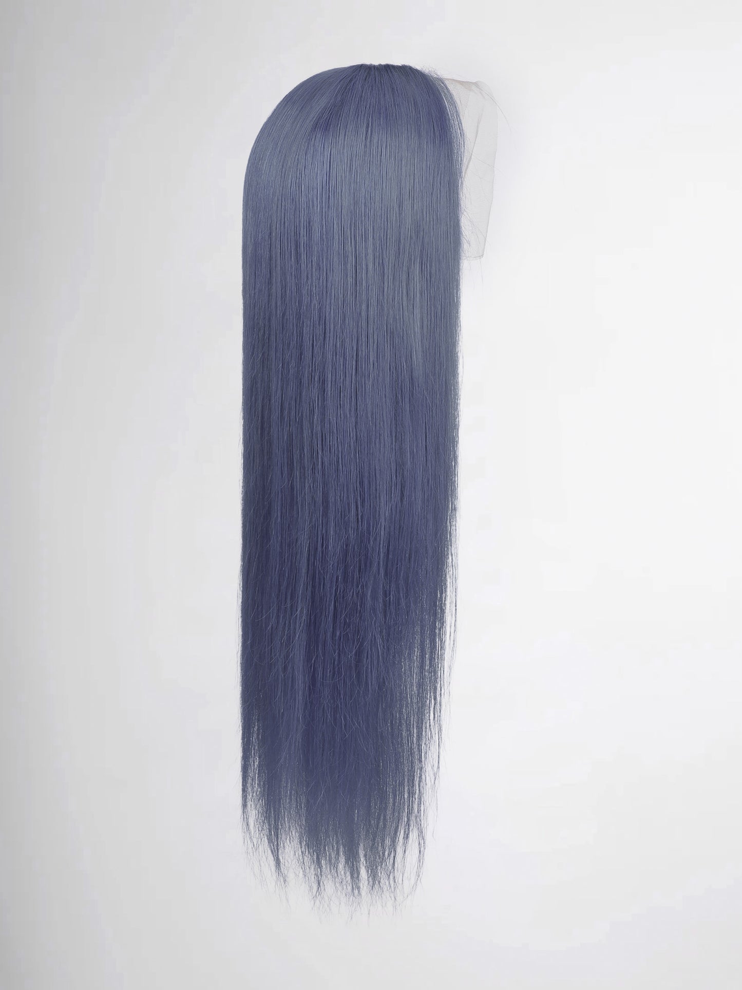 Midnight Sky Gray Straight Lace Front Wig