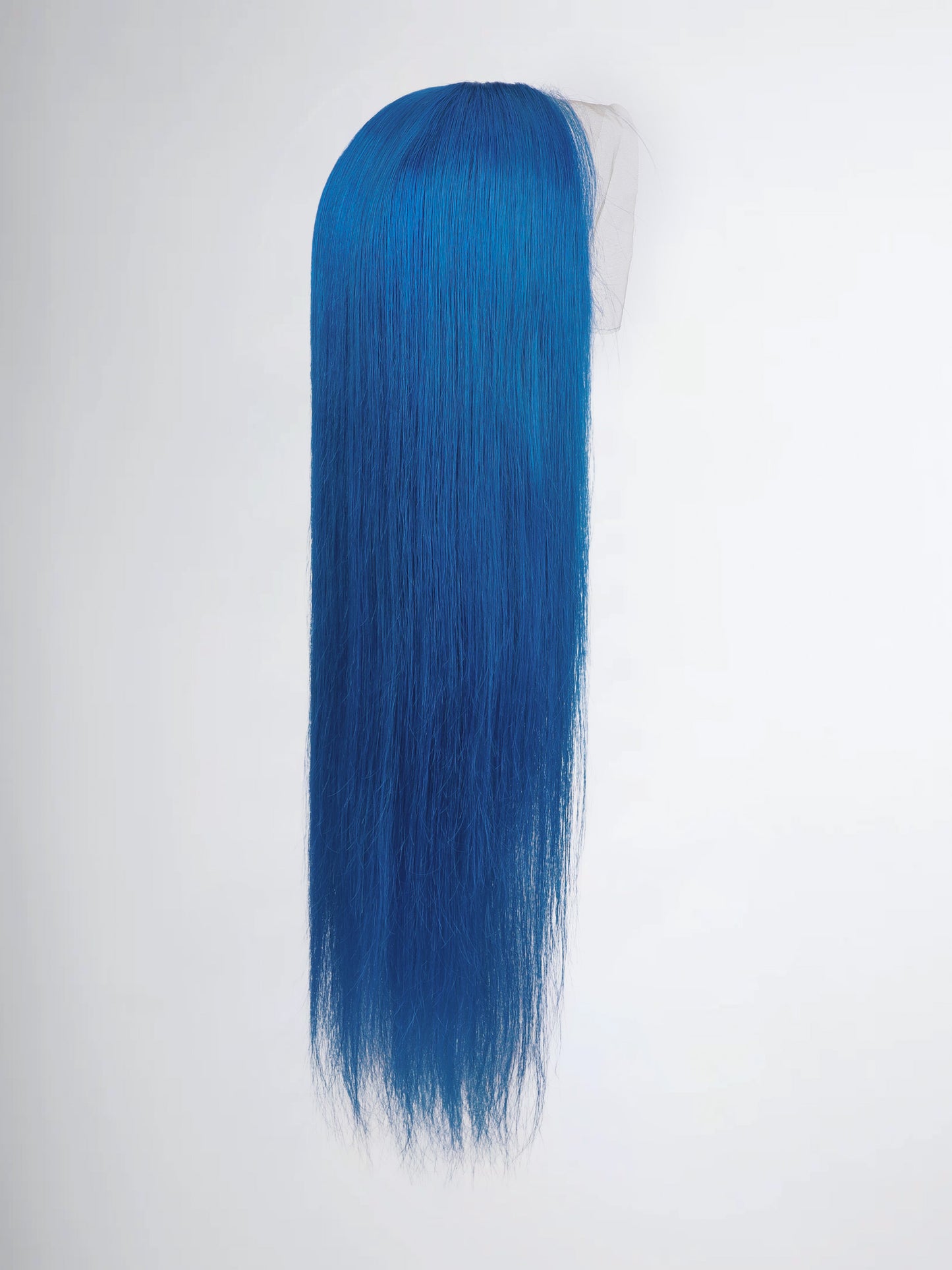 Blue Butterfly Pea Colored 13x4 Human Hair Wig