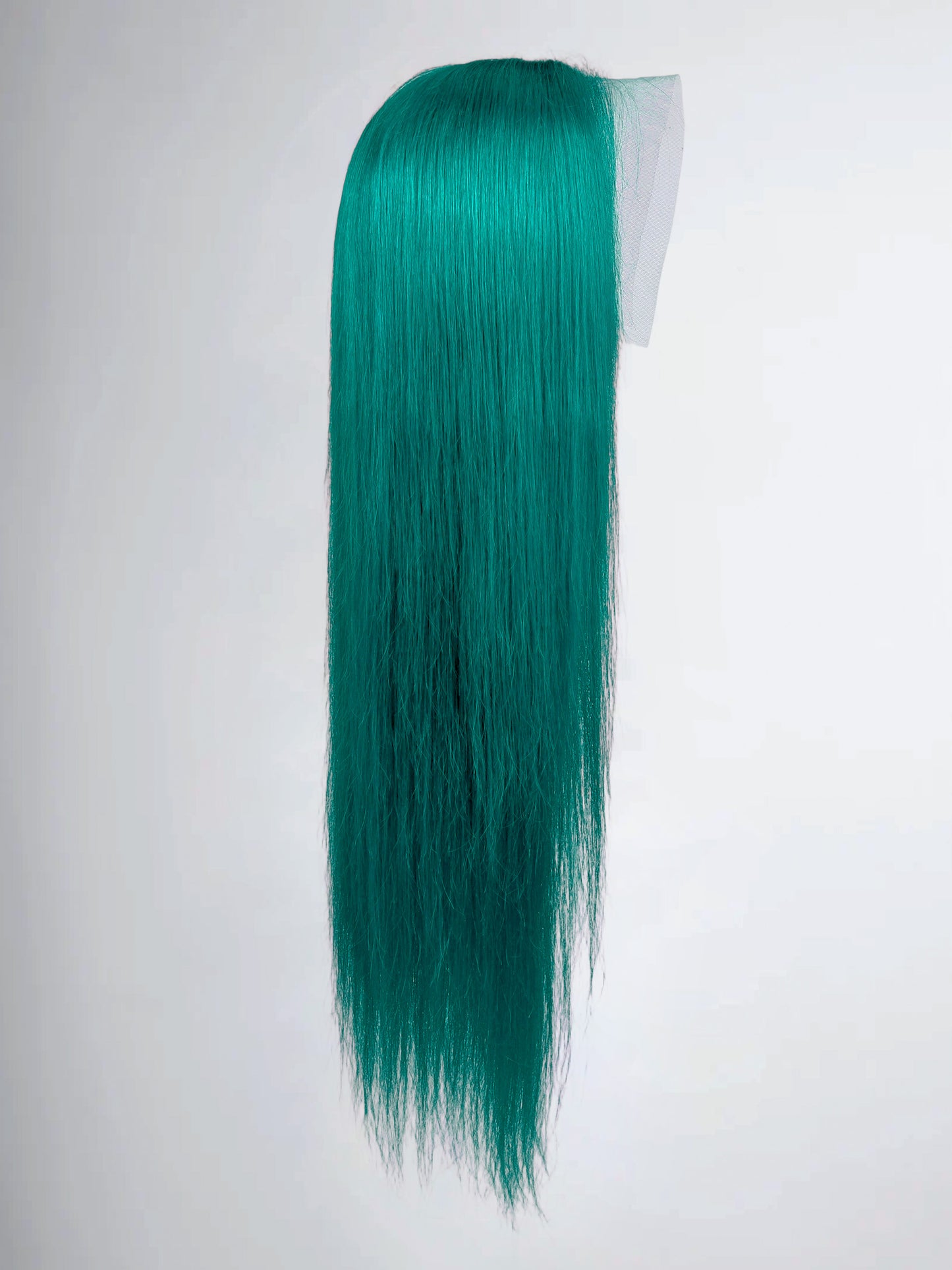 The Gifted Polaris Inspired Teal Green Human Hair Lace Frontal Wig