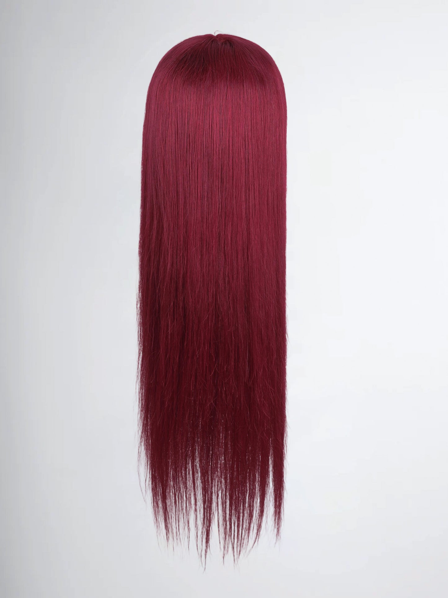 Dark Red Cherry 13x4 Human Hair Colored Wig