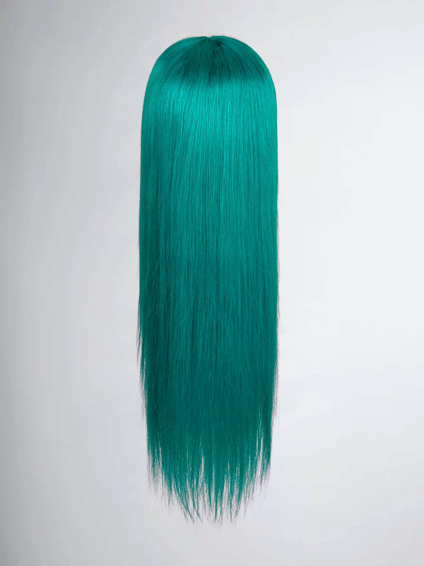 The Gifted Polaris Inspired Teal Green Human Hair Lace Frontal Wig