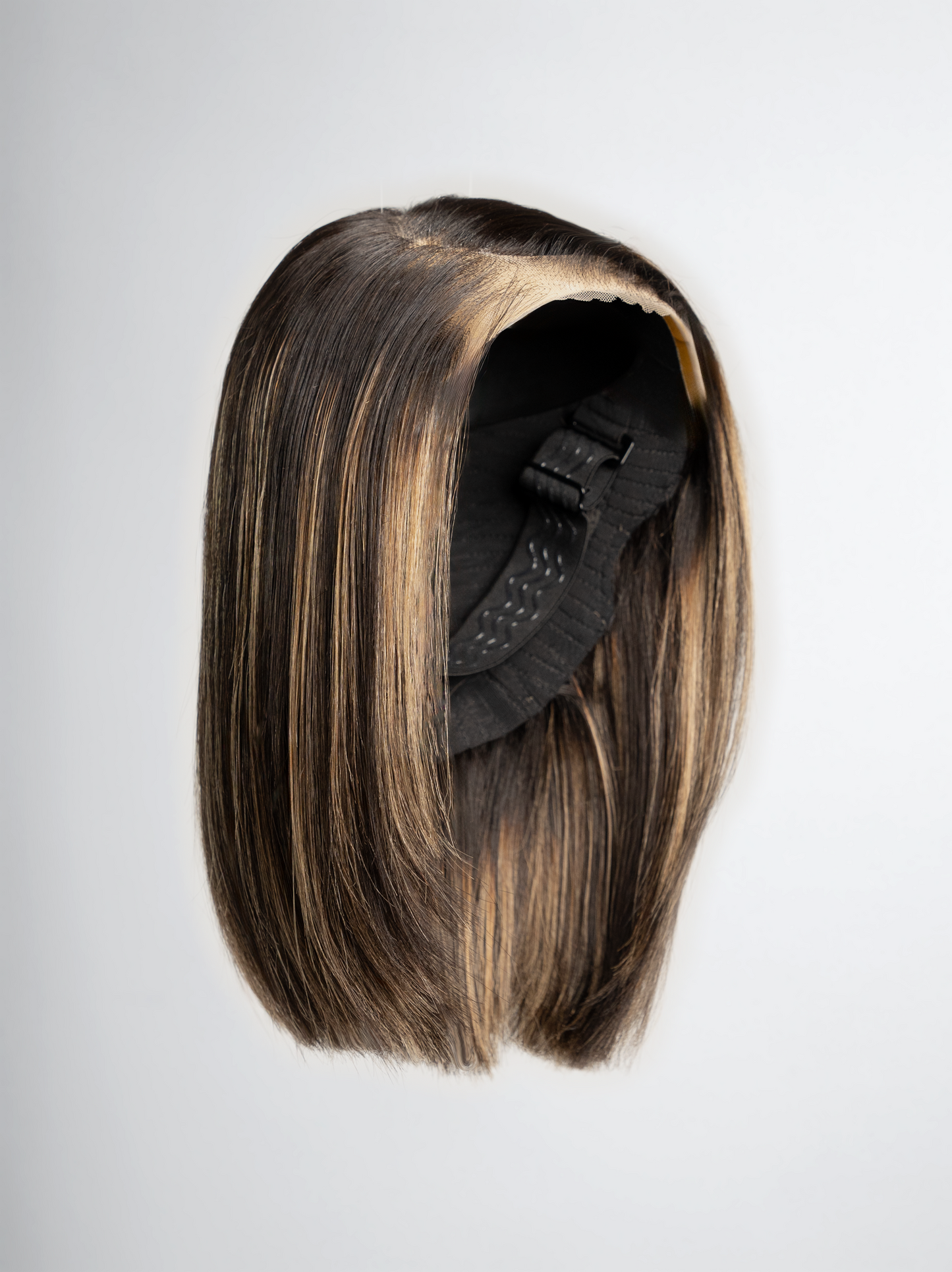 Professional But Fashionable! Balayage Highlight Straight Lace Frontal Bob Wig