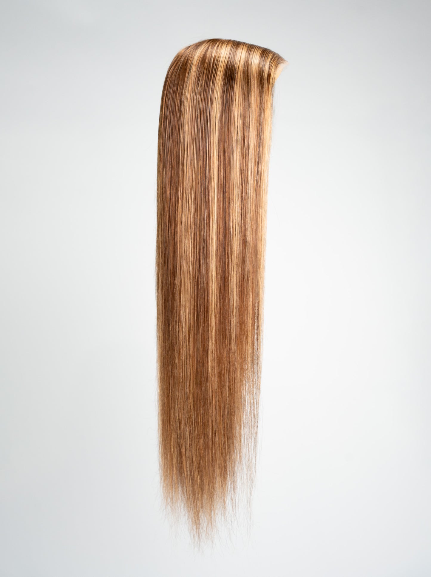 Ready To Wear! Ombre Honey Blonde Straight Highlights Colored Wig