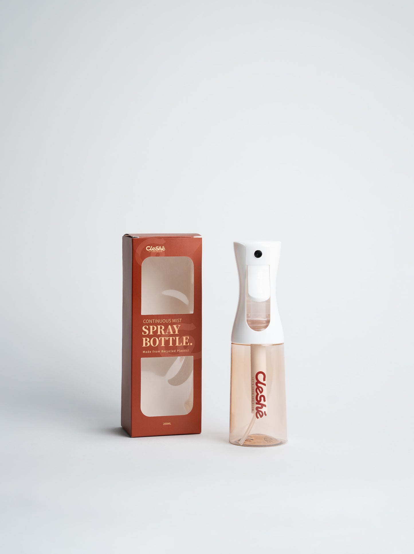 Cleshé Refillable Spray Bottle Fine Mist for Hair Styling & Care