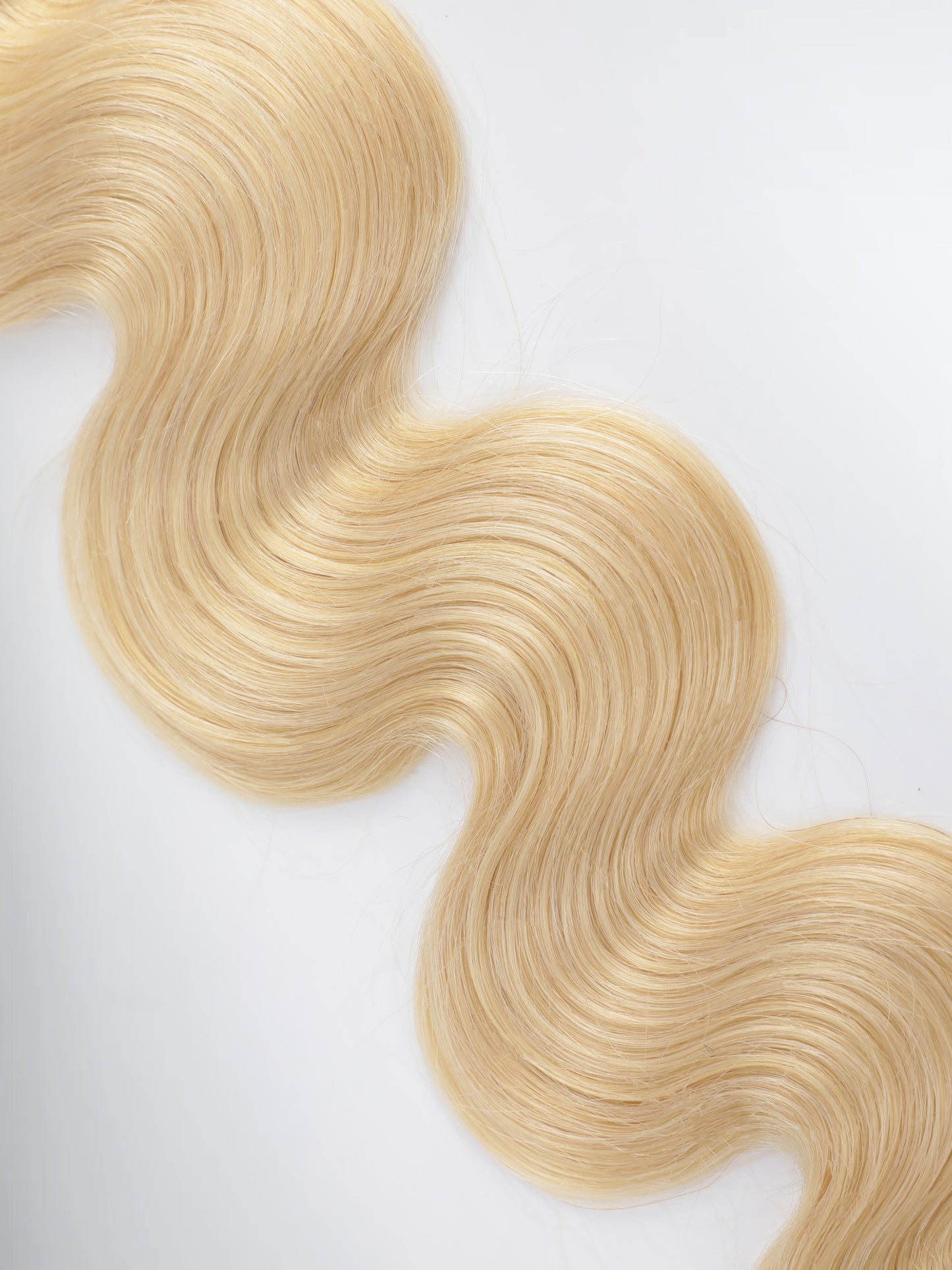 Can Be Dyed To Any Color! #613 Blonde Body Wave Human Hair Bundle