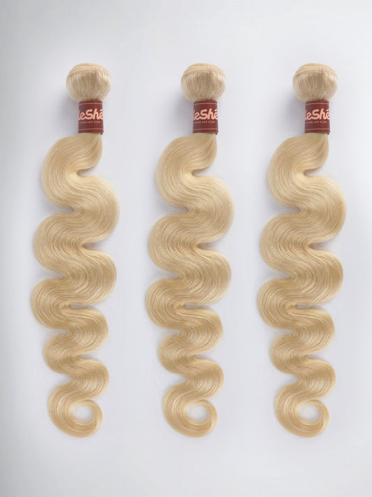Bundle Package! Buy 3 #613 Body Wave Human Hair Bundles with Discounts!