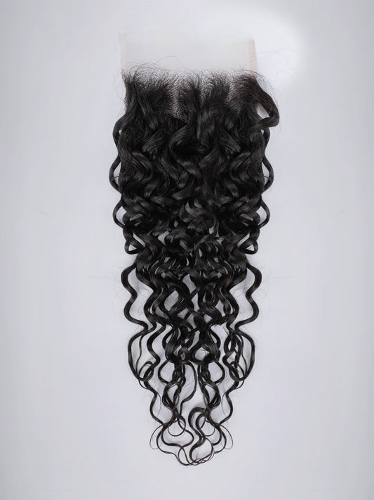 Legacy Collection: 10A High Quality Water Wave Hair Closure
