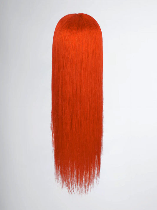 Tangerine Flame Straight Lace Front Wig