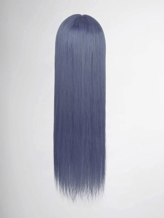 Midnight Sky Gray Straight Lace Front Wig