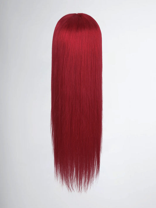 Viral Trend Must Have! Red 13x4 Human Hair Wig