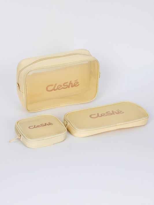 Best Set! Cleshe Makeup Bag Set